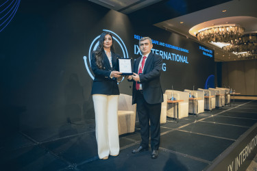 Azərbaycan Kredit Bürosu IX Beynəlxalq Bankçılıq forumunun tərəfdaşı kimi mükafatla təltif edildi