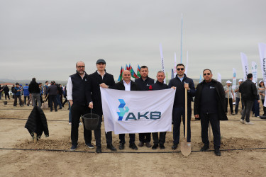 Azərbaycan Kredit Bürosunun kollektivi ağacəkmə aksiyasında iştirak edib